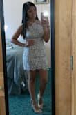 I loved everything about this dress. The detailing, the way it fit perfectly, and the compliments I received all night. - Jenny G.
