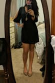Can't go wrong here! Runs a little loose, I'm typically a med but the small fit nicely with a boxey drape. Just what I needed for a upscale birthday party! - Martha S.