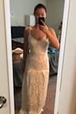 I ordered a S and an XS. It's a very close call as to which fits me better. I've been working out though, so I'm holding on to both for a bit to wait and decide. Both are great, I will be using one as my reception dress since my other dress is too bulky. - Sabrina I.
