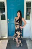 Fits good. Tight fitting Style but still enough room to move around in. Bought for a wedding everyone loved it! - Alicia F.