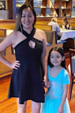 Got lots of compliments! A little loose around the breast area but overall it's okay. - May W.