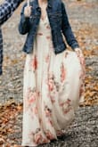 Loved this dress for our rainy day engagement photos. It was super long so it had to be hemmed. Also, I'm super small up top, so it fit well. I did have the button near the bust reinforced to avoid a possible wardrobe malfunction. Gorgeous dress and great quality for sure! - Alicia G.
