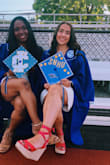 I bought these shoes for my high school graduation! Granted, I didn't wear them to the ceremony itself because I was scared of tripping, but they look stunning in photos. Super comfortable!! Totally recommend! - Aly D.