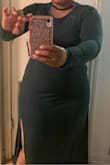 Beautiful dress. I'm a shorty with a big butt and it hugs every curve. - Brittany S.