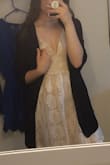 I'm glad I got this because I've found a lot of the time I want to wear a dress but I'm uncomfortable with nothing on my shoulders because it's either cold or it feels too fancy for what I'm doing and this helps!:) it's cute and is just enough to give me a bit more coverage but not hide what I'm wearing underneath. - Hannah R.
