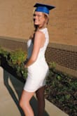 I was worried about buying this dress in a small because of my height but it is a perfect fit and not too short! - Ashley S.