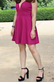 I bought this dress for my girlfriend. And she loves it. If it's her well and she looks really good in this. - Richard O.