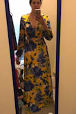I ordered this for a wedding coming up. My only fear is that it'll take too much attention from the bride! I love the bright, bold pattern. It fits as pictured and is the perfect weight. - Anne G.