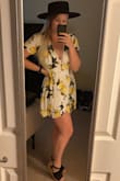 I adore this dress, it is a little short so I just use it as a super cute swimsuit wrap but if you'd like to wear it outside of that I'd definitely size up. - Candace B.