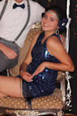 wore this to a 20's themed dance with flapper girl accessories and it was so cute! Everyone loved it. It is a little short when you sit cause of the little tassels, but I was fine with that. Just thought I'd mention it. If you aren't wanting to show that much leg this might not be the dress for you. But otherwise, super cute and comfortable to dance in - Mariana P.