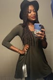 This dress fits great! its not fitted in the hip area which works for my body type since smalls are typically a little snugger in that are for me, the material is soft and thicker than I expected which is great because I got this in February. A staple in the closet kinda dress! Highly recommended! - Leidy L.