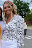 Loved this shirt. It fit true to size and figure flattering. You can go dressy with a nice skirt or more casual with a pair of jeans. - Kristine W.