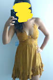 Simple yet flirty! Love how comfortable it is and adore the color on my skin tone. I can easily wear it on date night. Only thing is that if you have a bigger bust, it can be tight. - Radhika S.