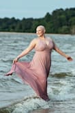 This dress was so comfortable and elegant.  This dress was so flattering I felt amazing in it!! - Kelley S.
