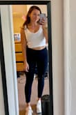 This was a great purchase! The white color is flattering and I will most likely purchase it in black as well! - Haedyn S.