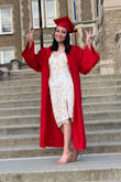 Wore it for my high school graduation and I loveddddd it! Fit perfectly and has adjustable straps, so cute! - Aaliyah M.