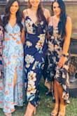 This Dress frames your body perfectly. It's snug in all the right places. Pair it with a cute chunky heel or wedge. Perfect as a wedding guest dress. - Monica R.