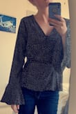 I was in need of some tops that weren't in the t-shirt family and this one is absolutely adorable. easy to dress up or down! - Sandy N.