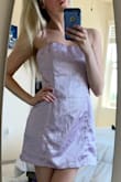 This dress is really cute! It's a little less form fitting than I'd like but I think that's the style. Love it! - Sandy N.