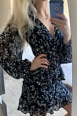 This dress is gorgeous the sleeves are so pretty and it's very flattering on the figure. Can easily transition from work to date night! I cannot wait to wear it. - Sandy N.