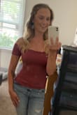 I was hesitant to purchase this but I'm so glad I did. I wore it on a date and got so many compliments. I like it because its not cropped or too low cut.  And the color is perfect. Definitely recommend purchasing it - Megan S.