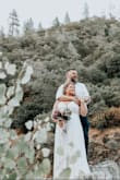 This was a gorgeous last minute wedding dress. I got so many compliments. It's the perfect figure flattering dress for women with curves! - Marlaina I.