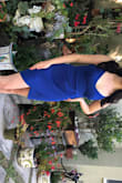 I ordered this royal blue dress along side a few others for graduation not thinking too much of it. It was actually my backup! But the moment I put it on, I was shocked! The color was so beautiful and the cut and rouche was super flattering and shows off your body! I was nervous it would be too skin tight but it hugged the right places. - Megan T.