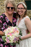 I wore this dress for my wedding day! I read reviews and was scared that it wouldn't fit me right on my big day, well I was wrong! It was the perfect size! And I looked and felt beautiful! My mom loved it as well! - Rachel S.