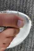 I was so obsessed when these shoes came in. I loved how blingy they were. I have worn them about 5 times now and they are wearing out fast. I am happy to say the rhinestones are holding up well however the silver base of the shoe... not so much. Kinda bummed since they are pretty pricey. - Melissa C.