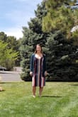I wore this for Mothers Day and got soo many compliments. It fit a bit snug in the chest but not enough to go up a size. - Melissa C.
