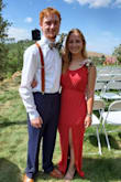 It was super cute and flashy, but comfortable! It was so comfortable with the thin material, but not see through. Had lots of comments about this dress at the wedding! - Miranda