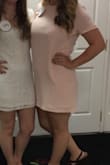 A little short. But so simple and pretty for any occasion. - Mercedez L.