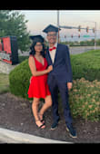 I loved it, I got a small and it fits me really good. The only problem was the bust. I have small ones so I couldn't fill them in. I loved it and it was the perfect dress for my graduation. - Jennifer G.