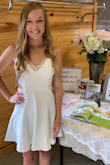 I absolutely love this dress. It fit perfectly and worked great for my graduation party! - Alison S.