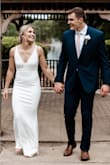 This dress was perfect for our elopement ceremony. It looks and feels way more expensive than it is. People asked what bridal boutique I got it from. It's so comfy too! I love it!! - Shelby U.