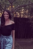 Love this body suit! Off the shoulder look definitely makes the shirt more sexy! Some off the shoulder tops are obnoxious because they don't stay off the shoulders, but didn't have any issues with this one! - Erica W.