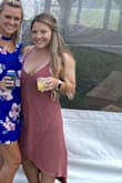 This dress was awesome and the material is very nice. The only thing is that if you have a drink in your hand or sweat it shows immediately in this material. I still loved it tho!!
Got a ton of compliments! Also bought a bralette from Lulus to dress it up - Kim C.
