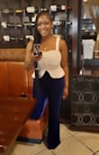 This pants are a little large one the waist area but are nice. - Yvette M.