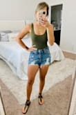 I love this bodysuit it's comfortable but the straps are a little long on me so I will have to get them altered. You can't wear pasties without them showing through so I wish the fabric was a little thicker. Otherwise I like it a lot. - Joanna F.