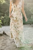 This dress was lovely for engagement photos. I just wished the bottom of the dress flared out slightly more. Loved the length however! Perfect for tall women :) - Bridget G.