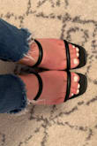 I mean I guess these are good for people who only have four toes. Otherwise say goodbye to your pinky toe. Besides that, the style is so cute and they're a great height. - Christine M.