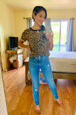 So good! I'm a true to 25, but I also got a 24 for a snugger look, and the 25 for my more relaxed errands days. My favorite pairs for sure, they both make the bum look amazing! I LOVE everything about them - the cut of the leg, the slight distressing & the raw hem. The picture is in my 24 (I also got the black wash!). - Karina E.
