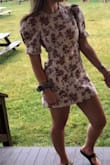 Love this dress! I've gotten so many compliments on it. I normally wear a small but ordered an XS (it was the only one left at the time) and I'm glad I did its a perfect fit! You should be fine sizing down if you prefer a more fitted look :) - Shannon M.
