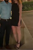 This dress is amazing. The fabric is stretchy, so it really molds to your body comfortably. It was a perfect fit - no complaints! - Jenna F.