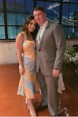 I bought this dress for a summer wedding and it was adorable. Seriously, still in love. I have a larger bust, so the top was tight and a tiny bit awkward but I made it work. Stick with your size but you may have to hem it a little in the waist. Would recommend!!! - Amber H.