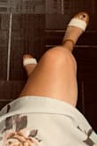 I love these sandals! They fit perfectly and look amazing with dressy or casual outfits. They are also very comfortable for wearing for long hours at work. - Kailey T.