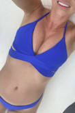 Looks great- I ordered in another color after getting this top. Very flattering. - Rebekah E.