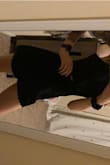 This romper is SO cute! It's a little loose under the arms but that's probably because I'm a 32B. If I got a smaller size, it would've been too short I think. I'll have it tailored though because it's just too cute to return. No need to wear a bra with it either.

Look under my arm in the pic and you can see that it's loose. - Caitlin B.