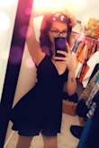 i absolutely love this dress.  wore it for my 2nd wedding anniversary dinner and received so many compliments. - Deanna M.