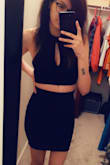 wore it for my bridal party. super comfy and enjoyed all the looks and compliments i got
*ignore the messy hair lol* - Deanna M.
